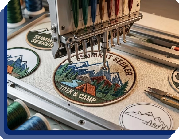 custom patches symbol of perfection