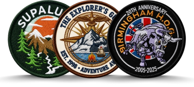 embroidered uniform patches