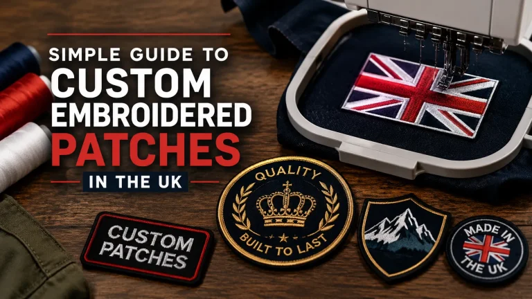 Simple Guide To Custom Embroidered Patches In The UK