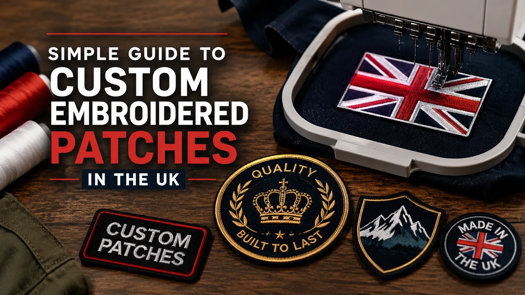 Custom Embroidered Patches In The UK